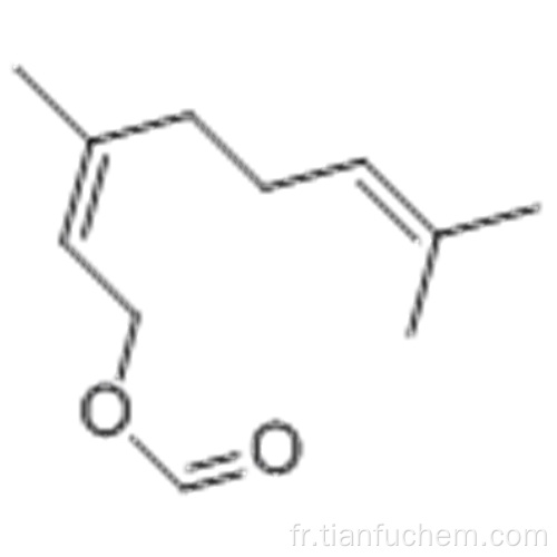 2,6-octadiène-1-ol, 3,7-diméthyl-, 1-formiate, (57187934,2Z) - CAS 2142-94-1